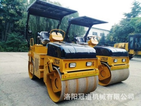 供應小型壓路機 駕駛式雙鋼輪全液壓三噸壓路機 狹窄場地壓實機械